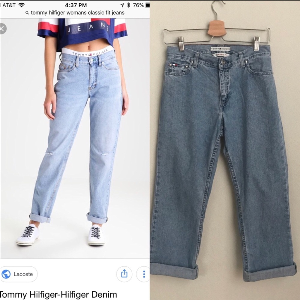 Tommy Hilfiger high waisted classic fit